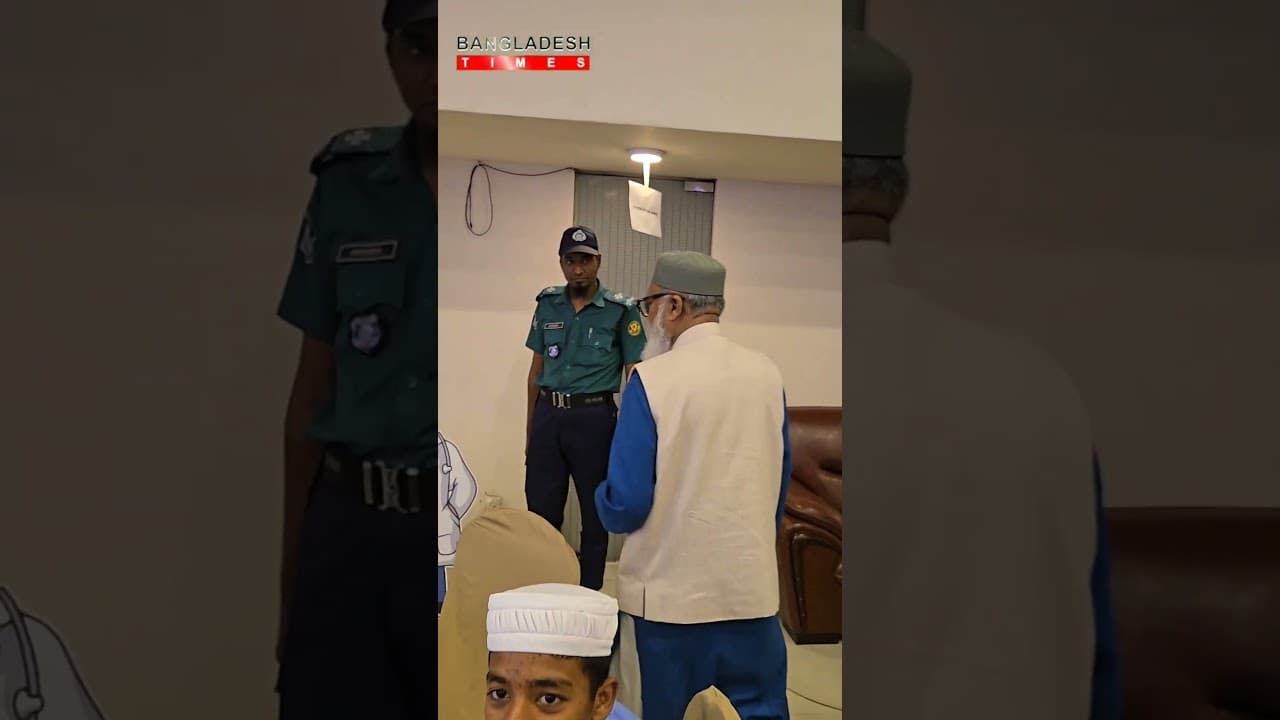 মাস্তুল ফাউন্ডেশন এর ইফতার মাহফিলে ধর্ম উপদেষ্টা আ ফ ম খালিদ হোসেন