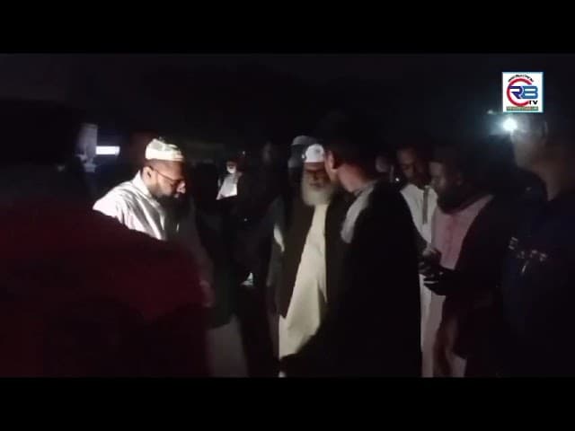 বিরামপুরে ইসলামী সম্মেলনে ধর্ম উপদেষ্টা খালিদ হোসেন।