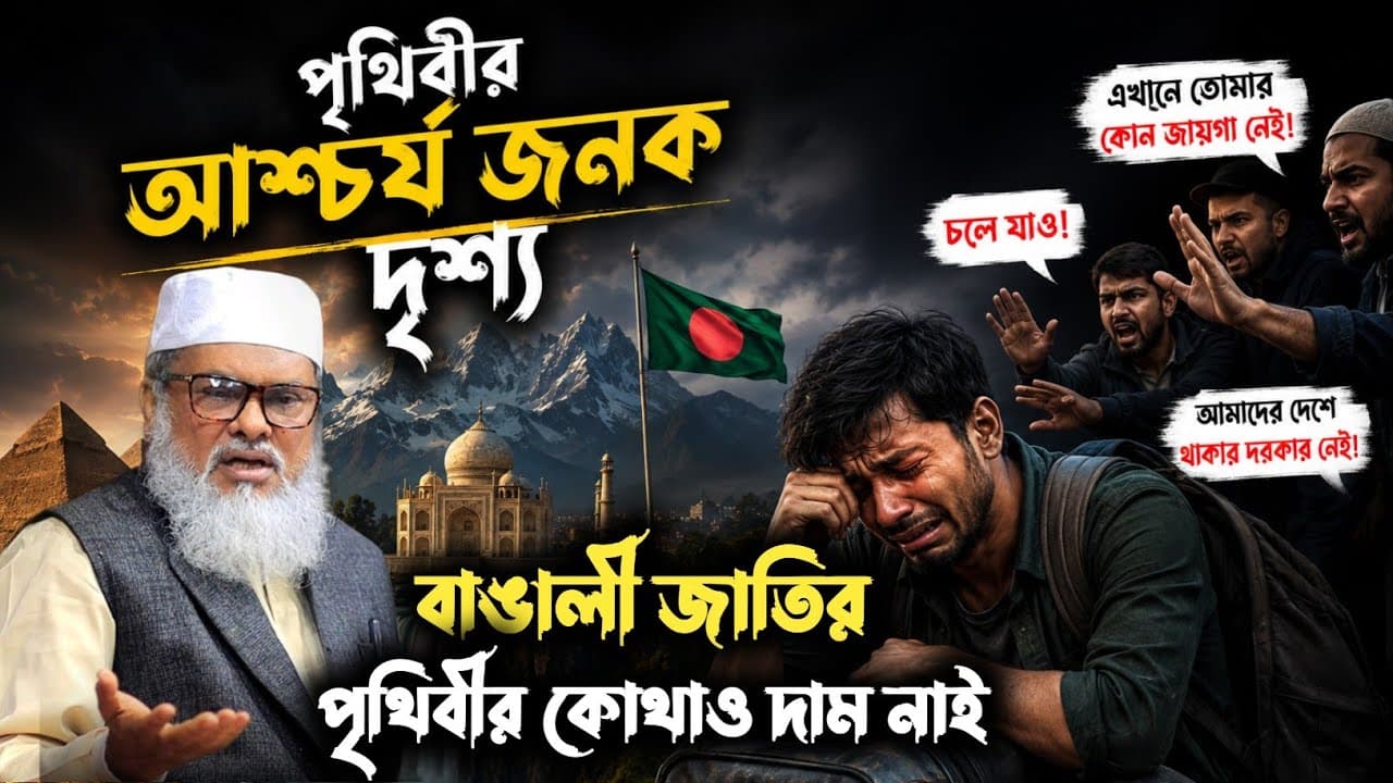পৃথিবীর কোথাও বাঙালির দাম নাই✴️ডক্টর আ ফ ম খালিদ হোসাইন। Dr. A. F. M. Khalid Hossain
